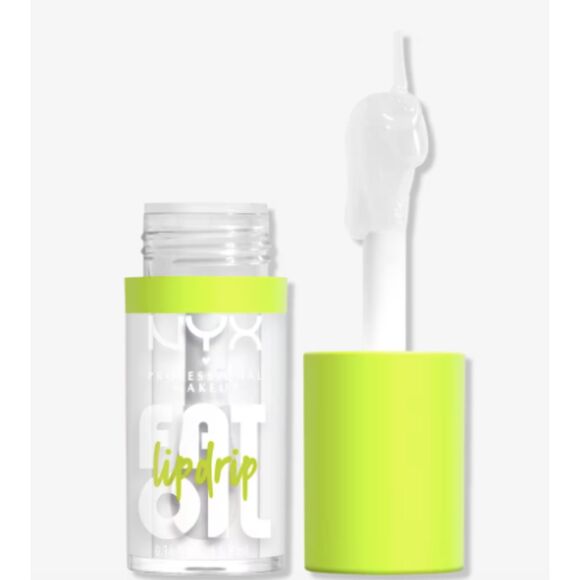NYX Professional Makeup Fat Oil Lip Drip Clear Lip Gloss, My Main, 0.16 fl. oz. - Picture 3 of 4